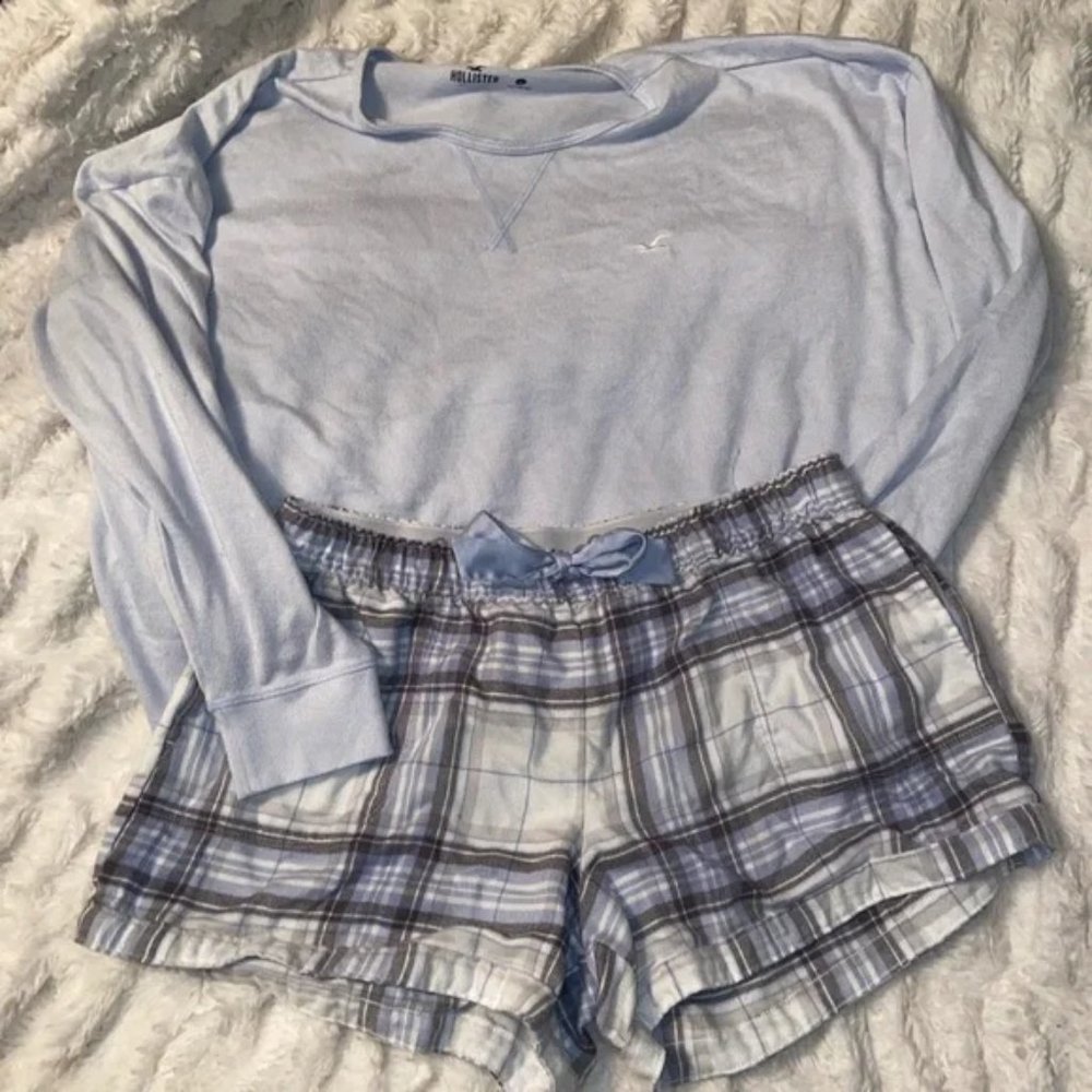 blue Pajama Set